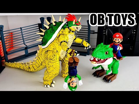 CUSTOM THE SUPER MARIO BROS MOVIE BOWSER GODZILLA HYBRID | KING OF THE MONSTERS | KING OF THE KOOPAS
