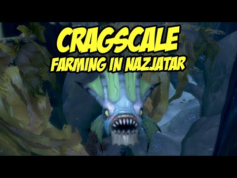 WoW BfA 8.3 : 1H Cragscale Leather Farming in Nazjatar 🙏 Gold Guide!