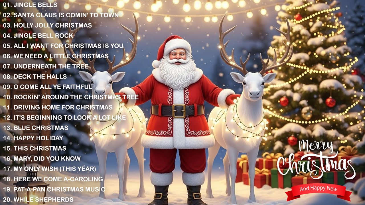 Top 50 Christmas Songs of All Time 🎅🏻 Best Christmas Songs of All Time 🎄 Christmas Carols 2026