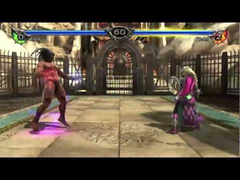 【TOUGEKI2012 preliminary match STRIKE in ARUARU City SOULCALIBURⅤ】Hatogin(AR)vs.SHK(PY)