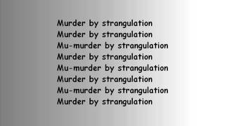 Maitre Gims - Meurtre par Strangulation Paroles