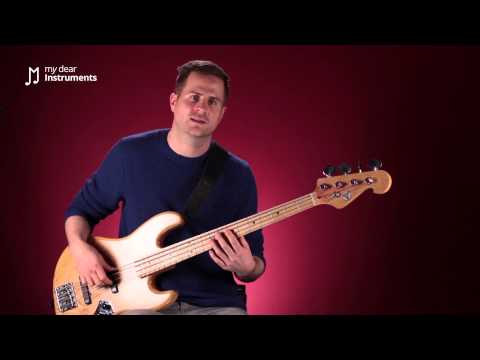 Bass lernen - 11/30 Übung Moll-Pentatonik