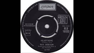UK New Entry 1968 (206) Roy Orbison - Heartache