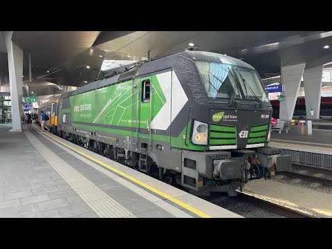 Regiojet & European Loco Leasing Vectrons in and around Wien - 1/7/22