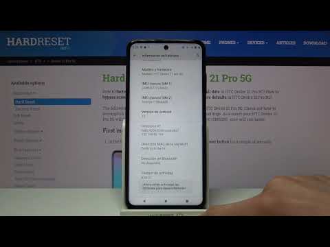 Cómo activar opciones de desarrollador en HTC Desire 21 Pro - activar modo desarrollador