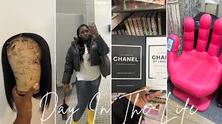 DAY IN THE LIFE | I GOT HACKED, WIG TUTORIAL, MALL RUNS | THE RARE BREEED