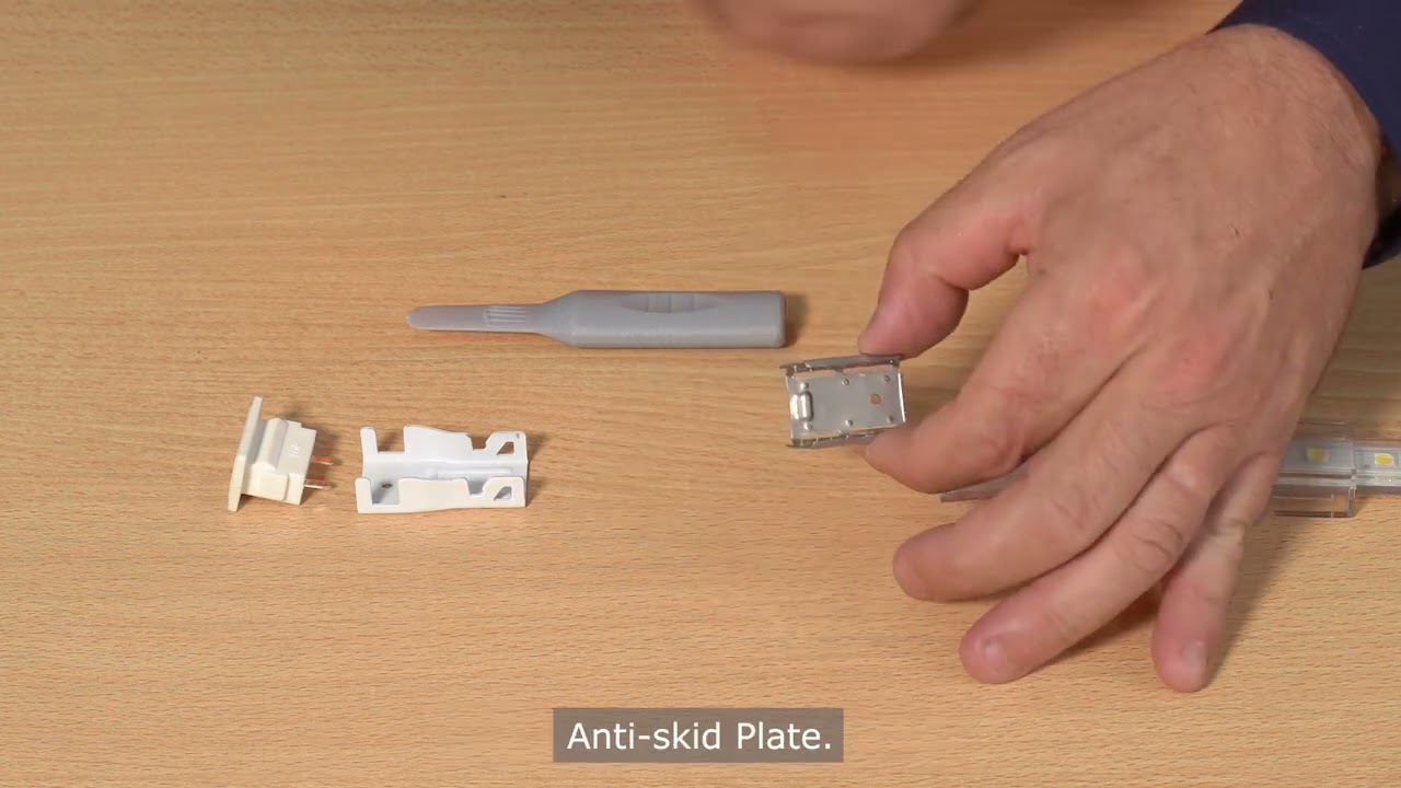 How to install an x-Glo End Connector