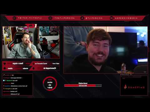 TJI REAGE A MR BEAST "MAKING OFF DE SQUID GAME"