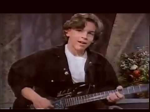 Nathan Cavaleri   giving a guitar lesson 1996)