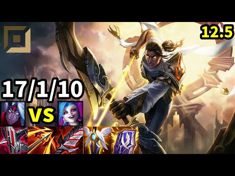 Varus ADC vs Jinx - KR Master | Patch 12.5