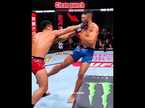 How did Johnny Walker drop Zhang? #ufc