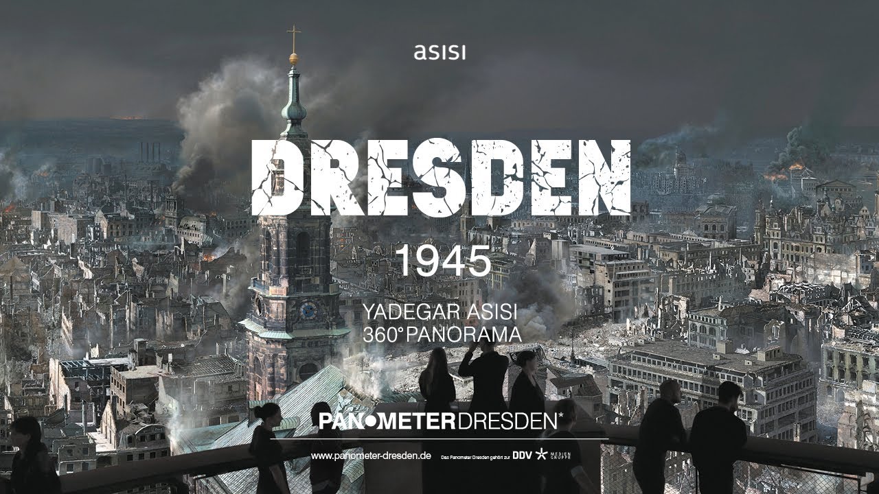 Experience the captivating 360° panorama of Dresden 1945, masterfully envisioned by renowned artist Yadegar Asisi.