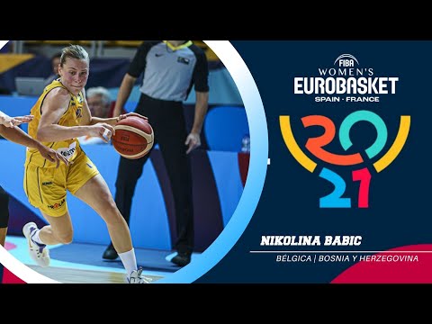 #EurobasketWomen 2021 | Nikolina Babic vs Bélgica
