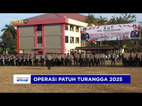 POLDA NTT GELAR APEL OPERASI PATUH TURANGGA 2025