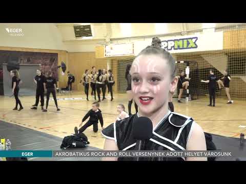 Akrobatikus Rock and Roll versenynek adott helyet városunk - 2022.04.11.