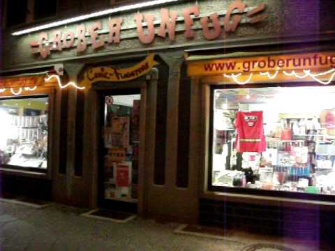 Licht Aus - Comicladen GROBER UNFUG Weinmeisterstrasse 9 - 15.11.2010