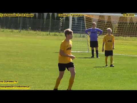 Skrót meczu: Sokół Sokolniki - KS Żupawa (12.09.2020) Trampkarze / 2.kolejka