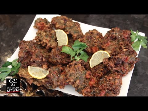 How To Make Middle Eastern Pakora | Middle Eastern Cuisine | Let's Cook My Way