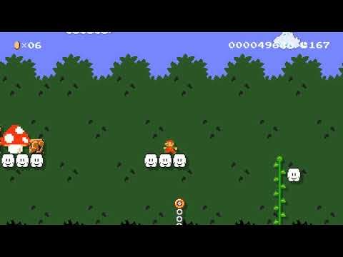 [Super Mario Maker 2] Bosque inundado y Cool Spot