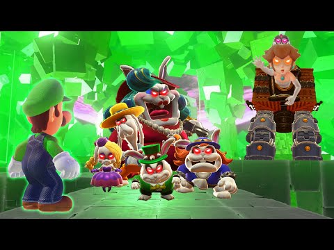 What If All 6 Broodals Teamed Up on Luigi in Super Mario Odyssey?