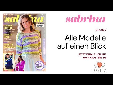 Sabrina Strickjournal Nr. 04/2025 - alle Modelle auf einen Blick