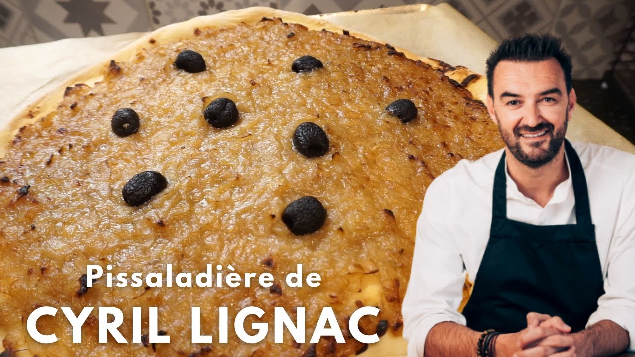 Pizza from Nice, with onions and anchovies: "Pissaladière pizza" - Zasy recipe from a French chef