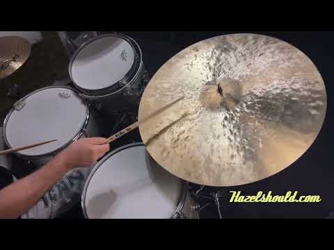 Craig Lauritsen 24” Paper Thin Dark Complex Crash Ride 2827 g