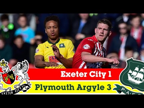 Exeter City 1-3 Plymouth Argyle (21/2/15) - Sky Bet League 2 Highlights 2014/15