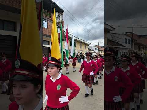 Desfile conmemoración 80 años del Colegio Nacional Guateque Boyacá