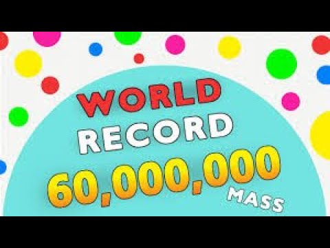 Agar.io, WORLD RECORD!! 100 Million Score