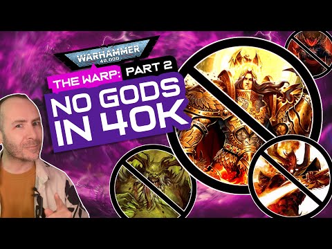 There are NO GODS in WARHAMMER 40k!