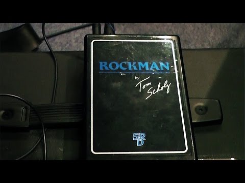 Vintage Tom Scholz Rockman Demo (Clean sound)