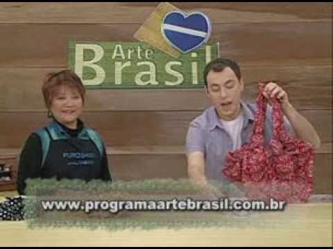 ARTE BRASIL -- LETÍCIA YABÍKU -- BOLSA COM FUROSHIKI (03/01/2011 - Parte 2 de 2)