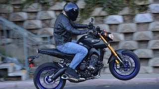2014 Yamaha FZ-09 First Ride - MotoUSA