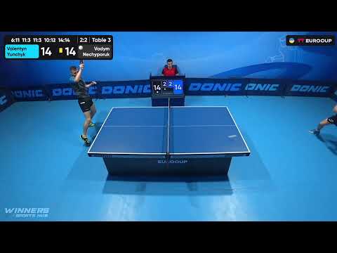 09:55 Valentyn Yunchyk - Vadym Nechyporuk 09.09.2023 TT Euro.Cup Ukraine Star. TABLE 3