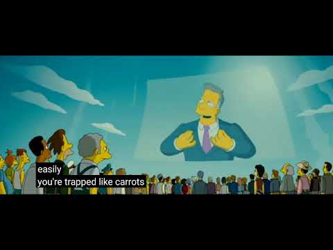 Trapped Like Carrots - The Simpsons Movie
