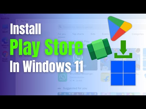 How to install google play store in Windows 11 | WSA with Google Play Store - MrTechno