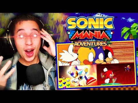 Sonic Mania Adventures short film!! - All Episodes REACTION!!