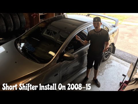 Short Shifter Install On 2008-15 Lancer