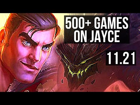JAYCE vs MALPH (TOP) (DEFEAT) | 500+ games, 1.2M mastery, Legendary | BR Master | 11.21