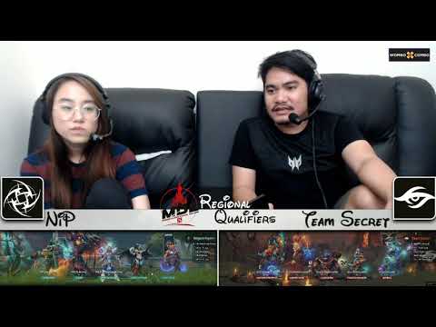 Ninjas in Pyjamas vs Team Secret Game 2 (Bo3) | MDL Paris Disneyland Major - EU Qualifiers