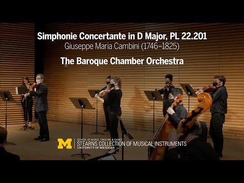Simphonie Concertante in D Major by Giuseppe Maria Cambini // Baroque Chamber Orchestra