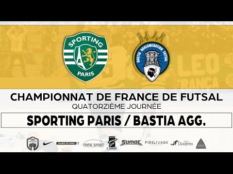 Sporting Paris - Bastia Agglomération 14/01/17