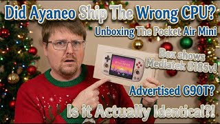Did Ayaneo Ship The Wrong CPU? Unboxing The Pocket Air Mini