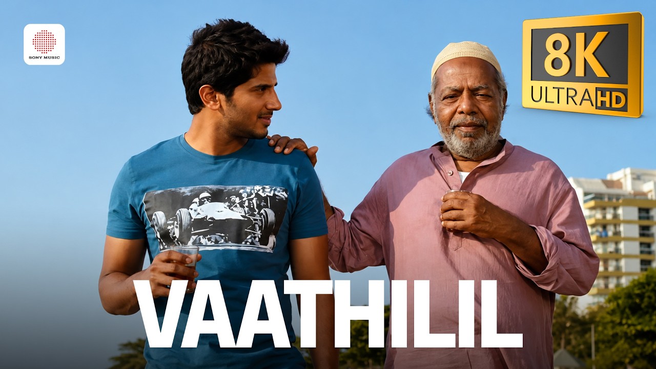 Vaathilil - 8K/4K Video Song | Ustad Hotel | Thilakan | Dulquer Salmaan | Gopi Sundar