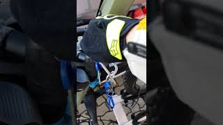 Frozen bike lock...damnit