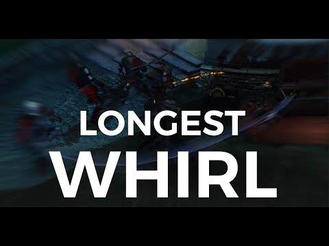 The longest whirl in Witcher 3