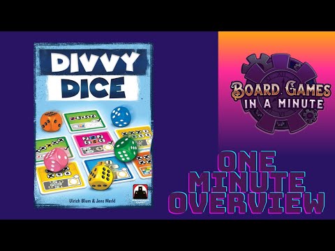 One Minute Overview of Divvy Dice