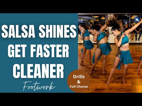 Salsa Footwork Drills / Improve Speed and Precision / Full Salsa Choreography / Salsa Dance Tips
