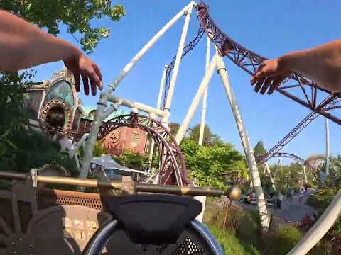 The Ride of Happiness by Tomorrowland 4k POV Plopsaland De Panne - Belgium 